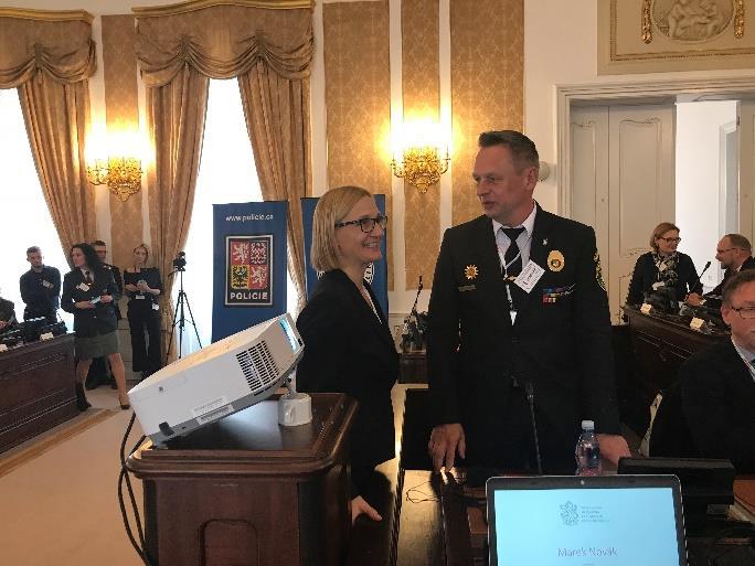 Jsem šťastný a vděčný, že i Slovensko může být součástí tohoto unikátního interaktivního projektu, prohlásil koordinátor pro Slovensko, náčelník Městské policie Čadca, major Mgr. František Linet.