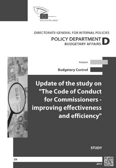 Presentation of the Study the European Commission and its.