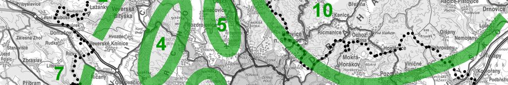 sníženina, 6 Kohoutovická vrchovina, 7 Jinošovská pahorkatina, 8 Hlínská vrchovina, 9 Ořechovská pahorkatina (údolí Bobravy), 10 Drahanská vrchovina C.2.3.