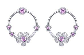 PREMIUM LINE Clematis 5222 69 Rosa W: 24 mm, H: 37 mm, L: 38+5 cm W: 0.9", H: 1.5", L: 15.0+2.0" Weight (Ag): 4.