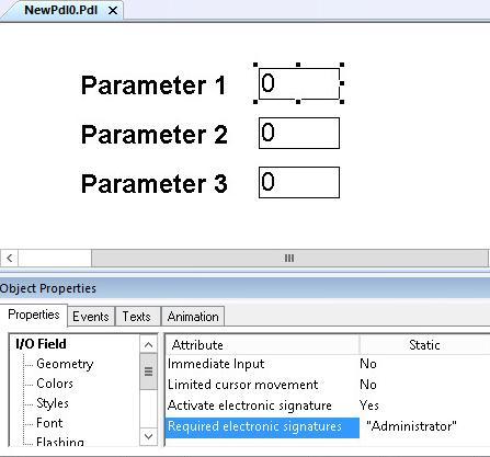 Integrováno v základu WinCC Je nutná licence na option WinCC Audit Electronic signature (WinCC basic) & 4-eye principle (pouze s