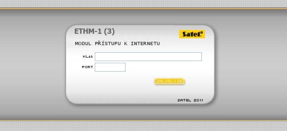 22 ETHM-1 Plus SATEL 2. Na klávesnici aktivujte funkci ETHM-1 GUARDX ([kód] DOWNLOADING ETHM-1 GUARDX). Funkce je dostupná servisu, administrátorovi a uživateli s oprávněním START DOWNLOADU. 3.