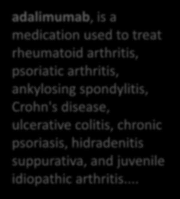 rheumatoid arthritis, psoriatic arthritis, ankylosing spondylitis,