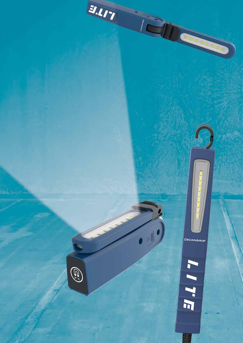 THIN LITE & STAR LITE // Univerzální kontrolní pracovní svítilny Produktová řada LITE nabízí několik výkonných ručních lamp.