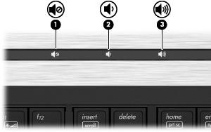 Chcete-li zvýšit hlasitost, stiskněte tlačítko zvýšení hlasitosti (3). Ovládání hlasitosti v systému Windows: a. Klikněte na ikonu Hlasitost v oznamovací oblasti na pravé straně hlavního panelu. b.