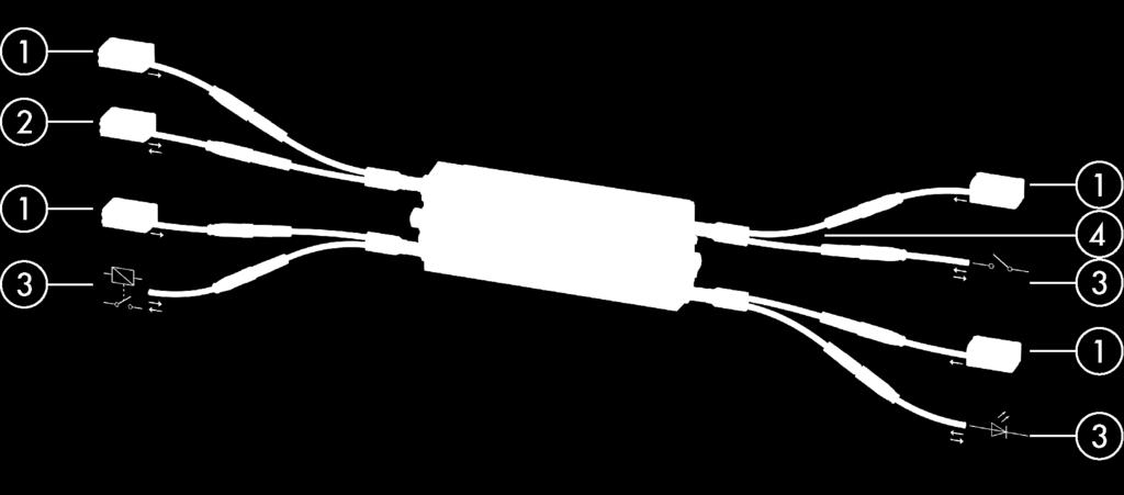 Montáž a instalace Charakteristické parametry výstupů Typ výstupu Maximální výstupní proud Výstupní proud 1 pro PNP Výstupní proud 1 pro NPN Stejnosměrný proud 200 ma > 15 V při 200 ma 5 V při 200 ma