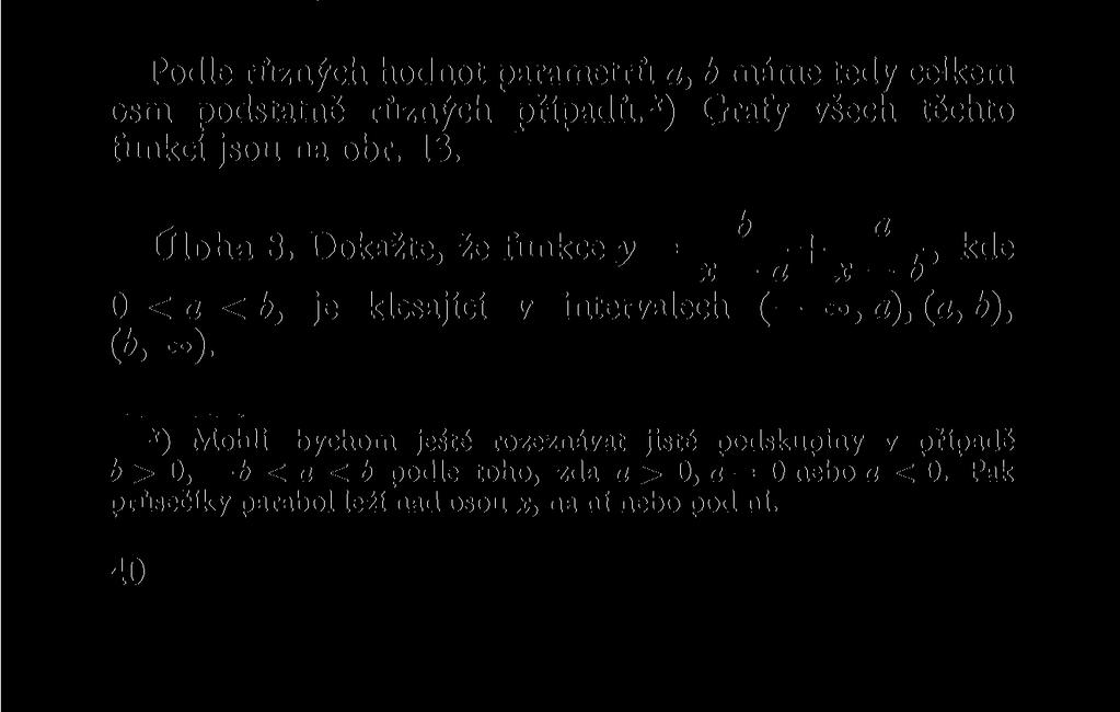 Vzhledem k tomu, že platí b<b, můžeme tyto podmínky zapsat jednodušeji: a < b; a = b < a < b; a = b\ a> b (obr. 13.5-0).