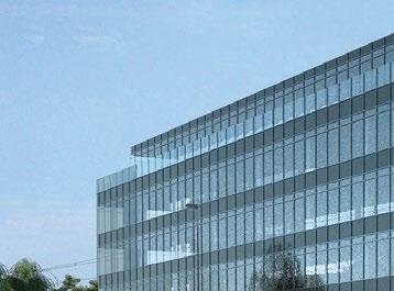 kvalitní restauraci s kavárnou, fitness centrum, bankovní služby, menší prodejny, dále centrální recepci a velkou jednací místnost s možností pronájmu, nepřetržitou ostrahu a správu budovy.