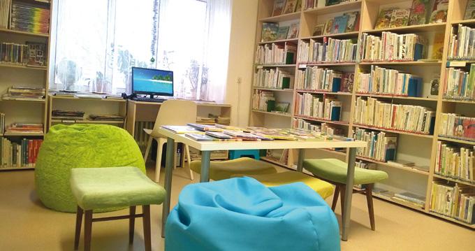 Nové dětské oddělení v Městské knihovně Dolní Kounice (2 367 obyv.