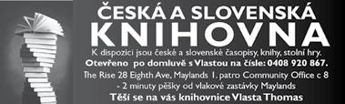 ... 19 KONTAKTY Předseda: Jitka Smith 0406 026 840 Místopředseda Martina Tlamsová 0424 295 969 Gabriela Baladová 0422 582 197 Tajemnice: Katka Švejcarová 0401 782 666 Pokladník: Michaela Ondová 0470