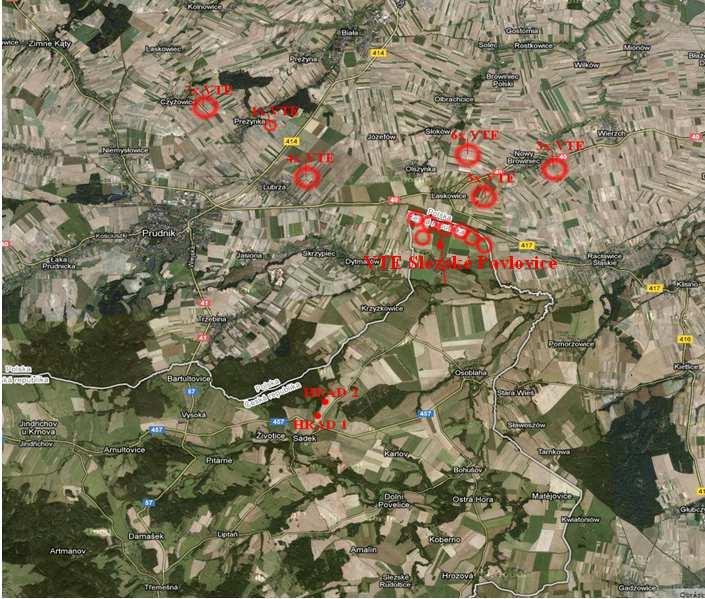 1. Účel zpracování Studie byla zpracována pro posouzení vlivu hluku z provozu dvou větrných elektráren, které budou instalovány na severovýchodní straně obce Dívčí Hrad, okr.