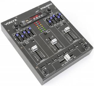2 kanálový DJ mix pult Omnitronic GNOME-202 Mix pulty s DSP