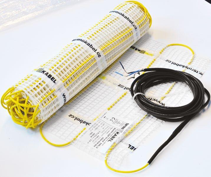 NÁVOD NA INSTALACI / ZÁRUČNÍ PODMÍNKY Elektrické podlahové topné rohože 230V 50Hz