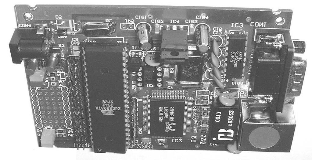 Web51 Design KIT board v. 3.2 Hardware documentation Web51 is project of connecting an Intel x51 compatible processor to the Realtek RTL8019AS ethernet network controller.