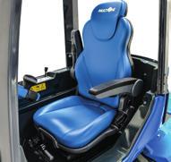 Vývojové oddělení jej navrhlo tak aby bylo ergonomické a pohodlné pro řidiče.