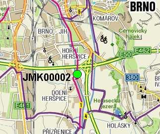 8 2.3 Detailní výsledky JMK00002 Brno (IKEA) Sčítač JMK00002 byl umístěn v blízkosti obchodního domu IKEA na stezce pro cyklisty a pěší se sloučeným provozem vedoucí podél řeky Svratky z Brna do