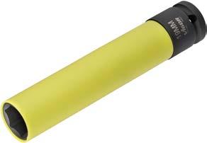 utahování šroubů kol bez poškození díky spolu se otáčejíí plastové ohraně Velikost 19 mm Délka: 150 mm 19 mm 150 mm 86 mm 8 24, 50 E NOVINKA V4309, 4047728043090 Speiální silový nástrčný klíč pro