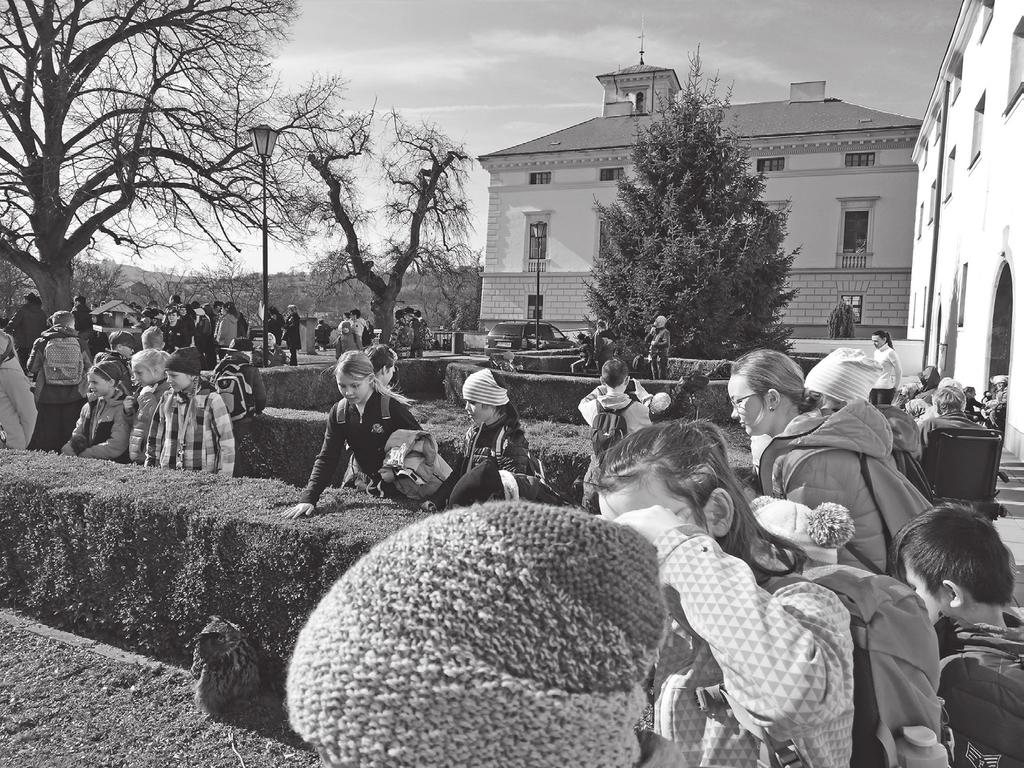 spojená s problematikou Downova syndromu. Bylo to příjemné setkání lidí napříč generacemi, při kterém se všichni výborně bavili.