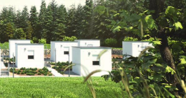 ZATEPLENÍ PŘEDEVŠÍM VIVA VÝZKUMNÝ PARK Výzkum a poznání V areálu v bezprostředním sousedství inovačního centra Friedricha Schmida v Rakousku bylo postaveno 12 výzkumných domů různých konstrukcí od