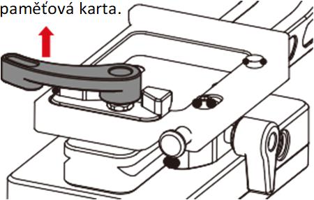 stranu přihrádky pro baterie.