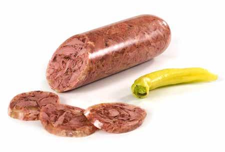 Paštiky 7416 Paštika s lanýži a houbami I cca 1,6 kg obsah krt. / 3,2 kg teplota sklad. / +2 až +7 C Belgie vepř. játra 21 % 7418 Belgická paštika s husími játry I cca 1,6 kg (keramika) obsah krt.