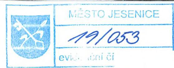 1956, jednatelem (dále jen Oprávněná") (společně dále též Smluvní strany"), uzavřeli mze uvedeného dne, měsíce a roku tuto: SMLOUVU O zřízeni VECNEHO břemene - SLUŽEBNOSTI č: PZ_6167/VB/001 Jesenice,