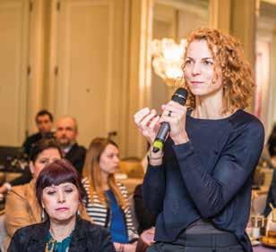DISKUZE O RODINNÉM BOHATSTVÍ Letos první ze série odborných snídaní E15 Premium mimo jiné na téma nástupnictví v rodinných firmách se uskutečnila opět v hotelu Four Seasons.