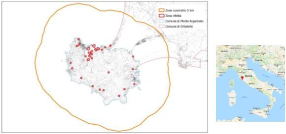 4. Mapa vymezené