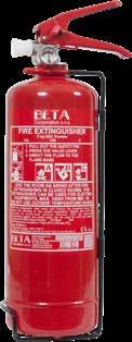 PRÁŠKOVÉ HASICÍ PŘÍSTROJE POWDER FIRE EXTINGUISHERS -