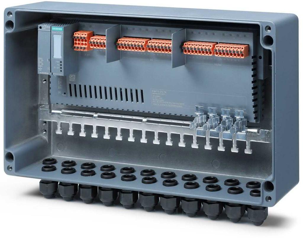 CFU PA edice snadné připojení smart přístrojů Kombinuje výhody digitální komunikace a tradičních I/O 8x Digitalní sběrnice (PROFIBUS-PA) Ex-ic (hot-swap v Ex-zóně 2) Ex kalkulace nejsou potřeba pro