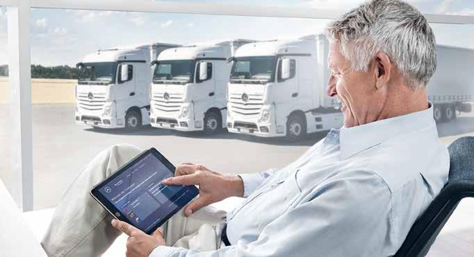 Zákaznický portál Mercedes-Benz Uptime. Pokud se rozhodnete pro službu Mercedes-Benz Uptime, získáte přístup na exkluzivní online portál Mercedes-Benz Uptime.