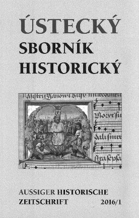 Číslo 2016/1 obsahuje čtyři historické studie, recenze odborné literatury a aktuální informace o dění v oboru.