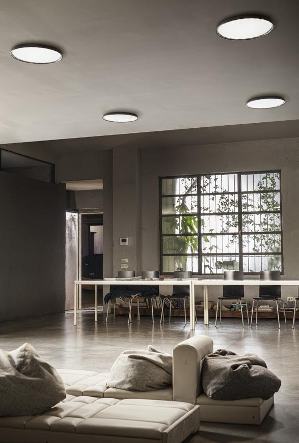 216 Aldo Bernardi Plafoniera per soffitto rigido Ceiling lamp Plafoniera per cartongesso Ceiling lamp for false ceiling Art. MYM1PL Art.