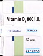 400 IU (10 μg) vitaminu D3. Vitamin D 3 400 I.U. kapky 10 ml OD 1.