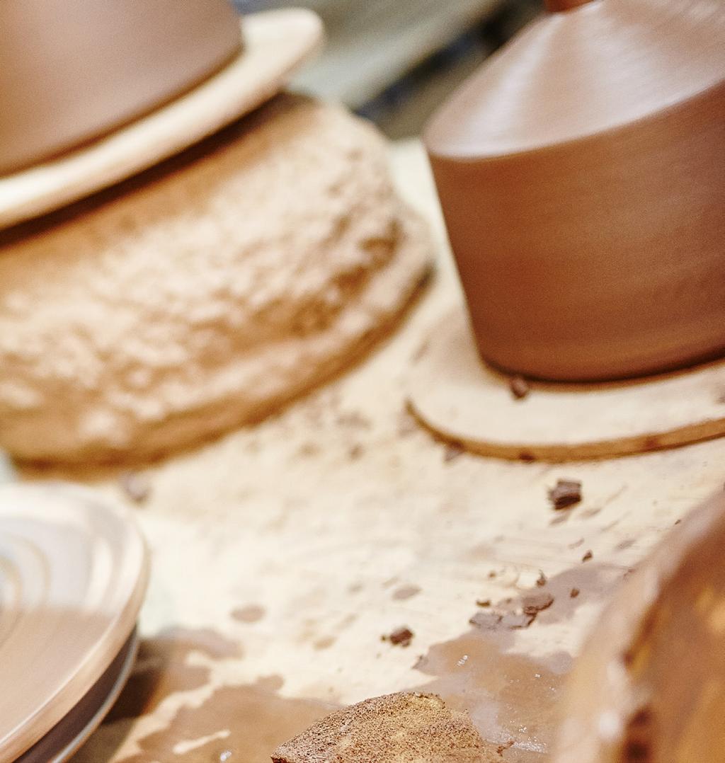 Each of Pott s Flame pendant lamps is unique and has been hand-crafted with care and dedication, mixing traditional pottery techniques and natural materials to contemporary lighting designs.