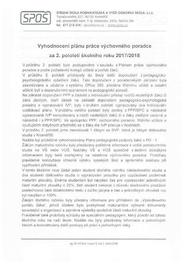 Výroční zpráva za