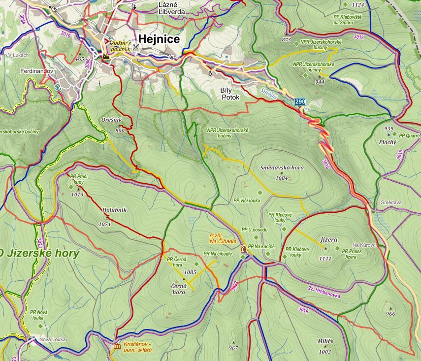 Komunikace pro cyklisty Cyklistika je obecně umožněna v rámci stávajících komunikací (III. třídy a místních účelových komunikací s minimální intenzitou motorové dopravy).