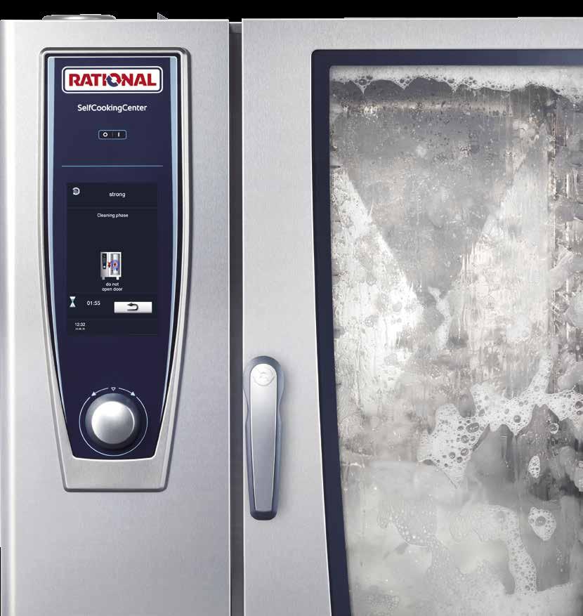 Automatické odvápnění: bez nákladů na ruční odvápňování nebo změkčování vody > Vyytvoření individuálního plánu čištění: vždy čistě a dobře udržované se zárukou hygienického lesku S funkcí Efficient