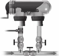 2.2 I Instalace sondy teploty (podle modelu) Sonda teploty vody zobrazuje hodnotu na displeji zařízení a řídí chlorování podle teploty. Sonda musí měřit teplotu vody před jakýmkoli topným systémem.