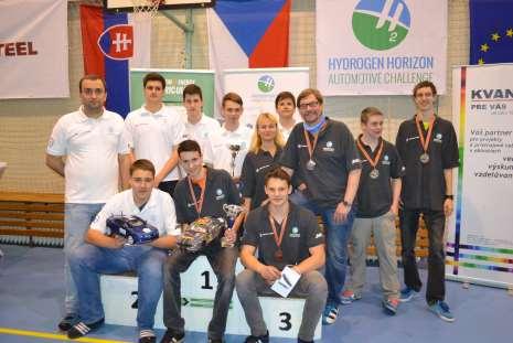 družstvo na prvním místě. Ve školním roce 2015 2016 se škola poprvé zapojila do soutěže Hydrogen Horizon Automotive Challenge.