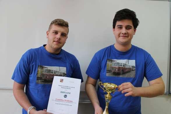 studentů D3b pod vedením Františka Hrubého a Václava Marka v konkurenci 15 firem vynikající 2.
