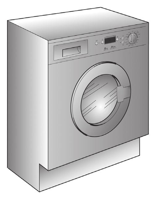 KAPITOLA 12 ČIŠTĚNÍ A ÚDRŽBA K čistění zevnějšku pračky nepoužívejte abrazivní prostředky, alkohol a rozpouštědla. Vystačí použít vlhký hadr.