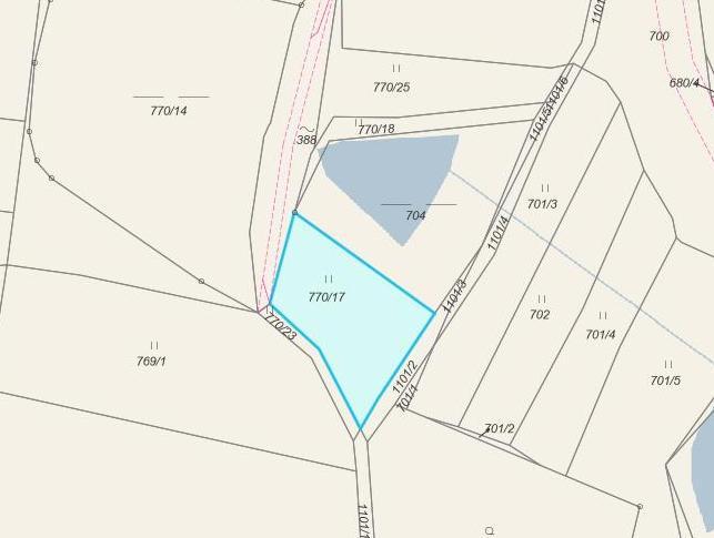 Změna Z2.4 Prověří možnost vymezení návrhové plochy RR plochy rodinné rekreace na části pozemku p. č. 770/17 k. ú.