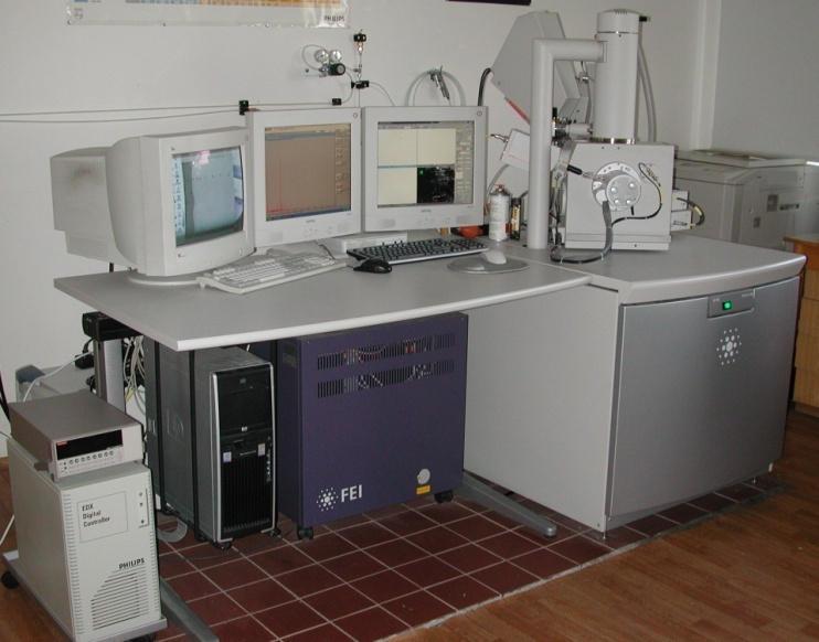 Skenovací elektronová mikroskopie FEI Quanta