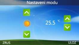 Nastavení data a času Stiskněte menu a tlačítko hodin pro výběr nastavení data a času. Tlačítky nahoru a dolů nastavte aktuální datum a čas.