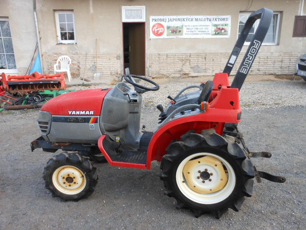 Yanmar AF 15 4x4 Dále uvedený návod se