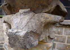 a b Slaný (správní obvod obce Slaný), kostel sv. Gotharda, kamenné prvky presbyteria. Restaurování kamenných prvků presbyteria kostela sv. Gotharda probíhá již ve čtvrté etapě.