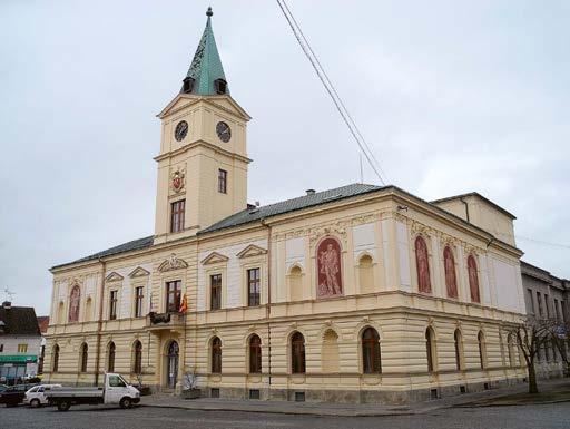 a b c Mnichovo Hradiště (správní obvod obce Mnichovo Hradiště), radnice. Průčelí radnice z konce 19.