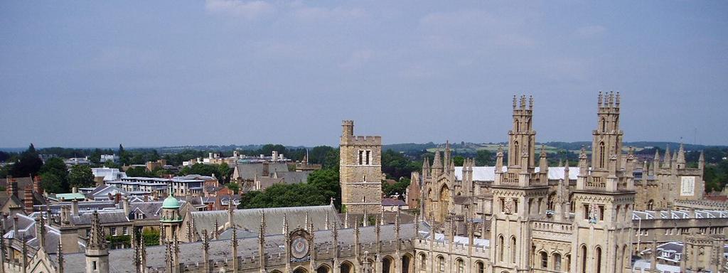 1.4 Oxford and Cambridge Oxford and Cambridge are famous university towns, and their universities are among the oldest in the world.