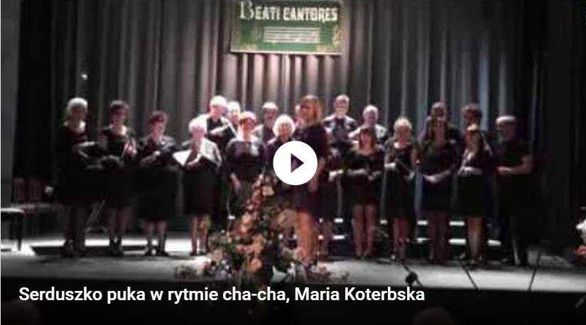 Serduszko puka w rytmie cha-cha) Chór "Cantikum Nowum" 28.11.2013 Připínám jeden příspěvek na nástěnku.